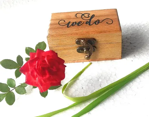 Wooden ring Box